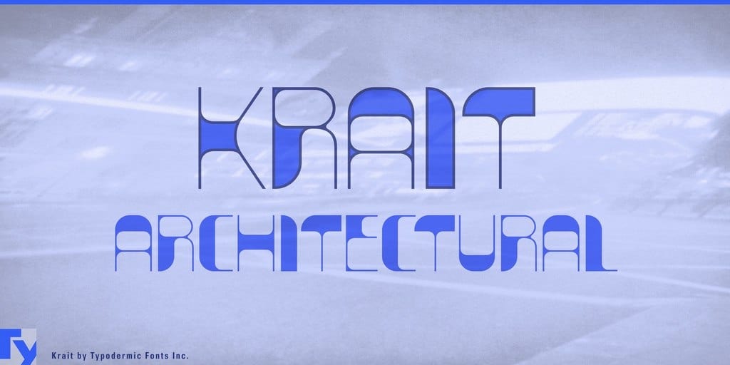 Download krait font (typeface)