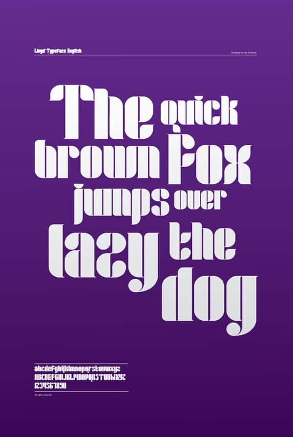 Download Lloyd Serif font (typeface)