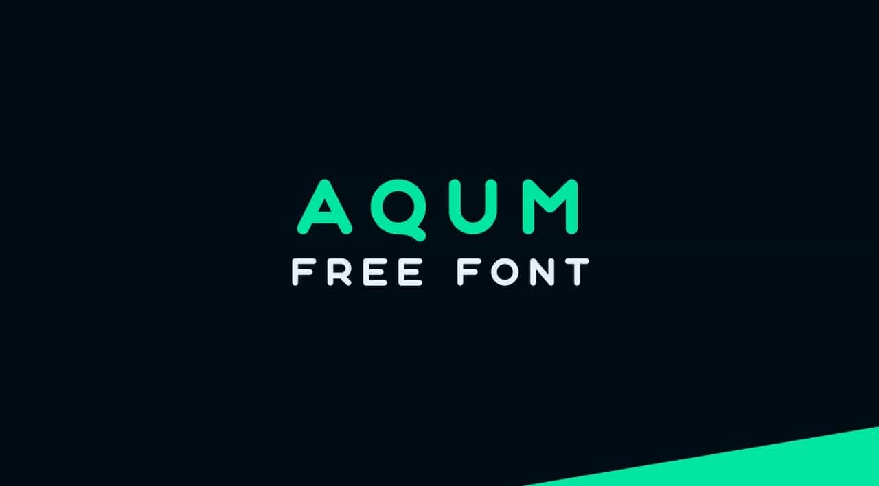 Download Aqum font (typeface)