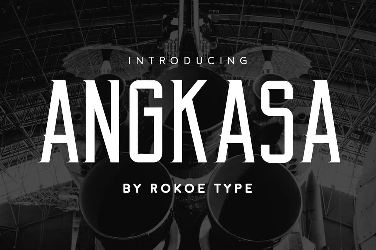 Download Angkasa font (typeface)