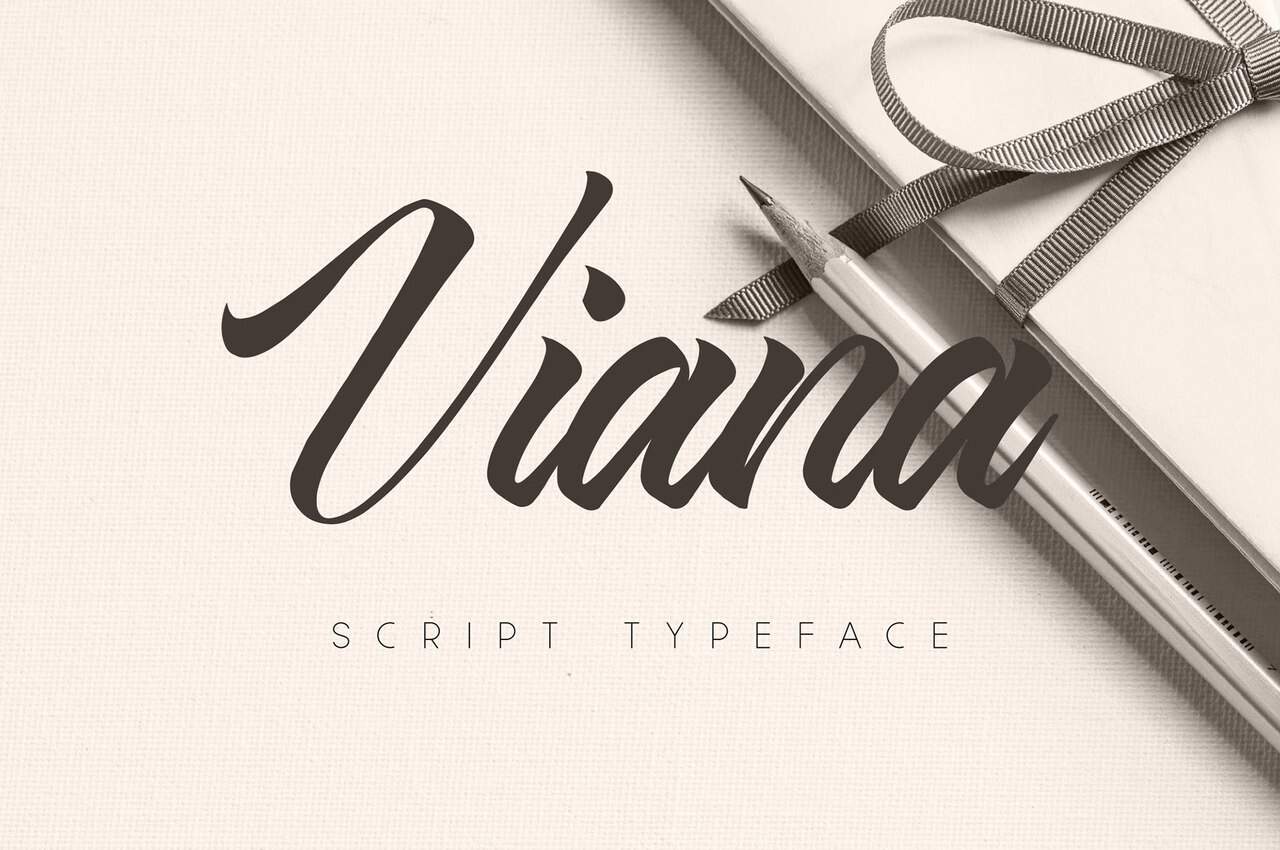 Download Viana Script font (typeface)