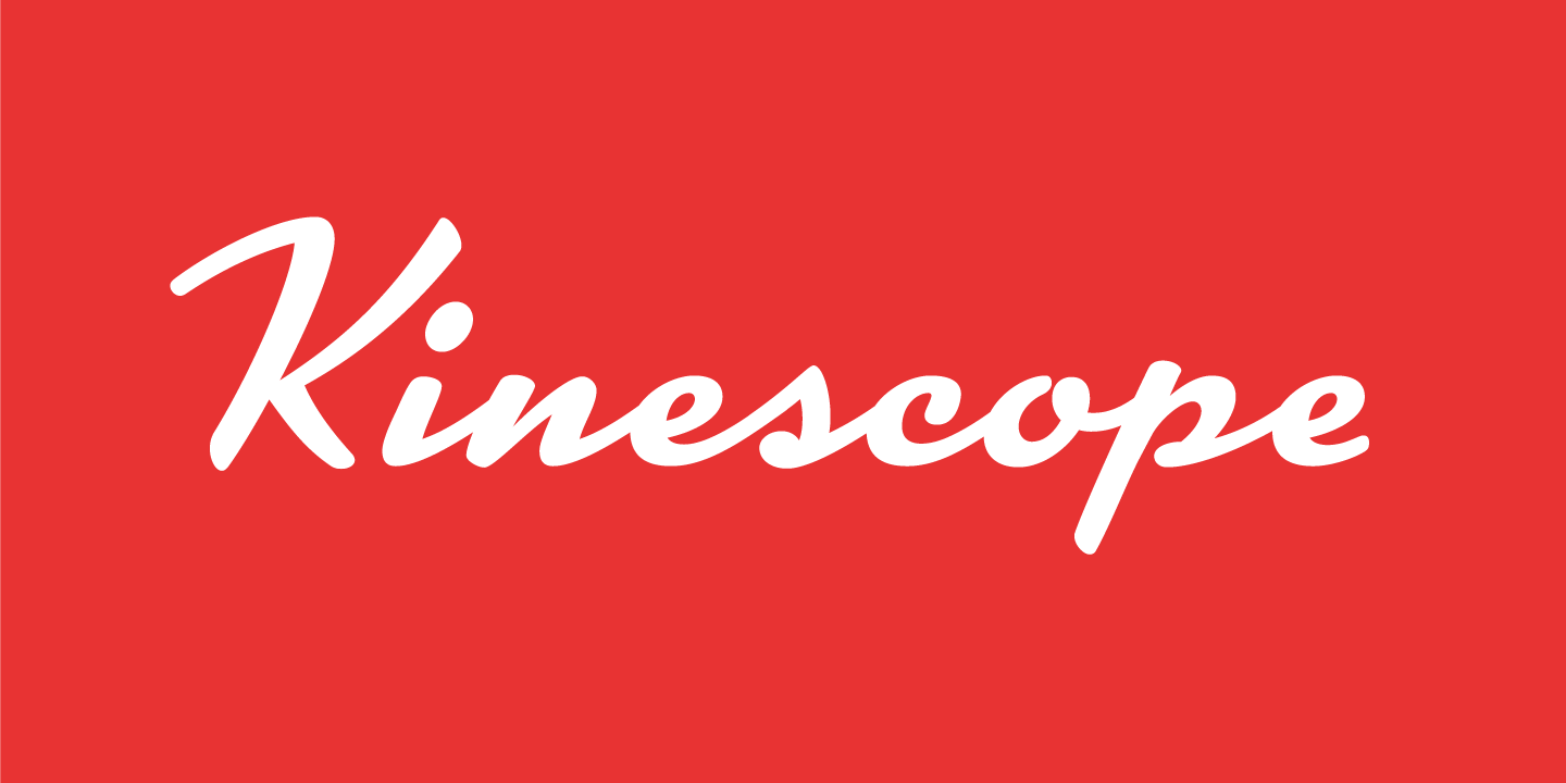 Download Kinescope font (typeface)