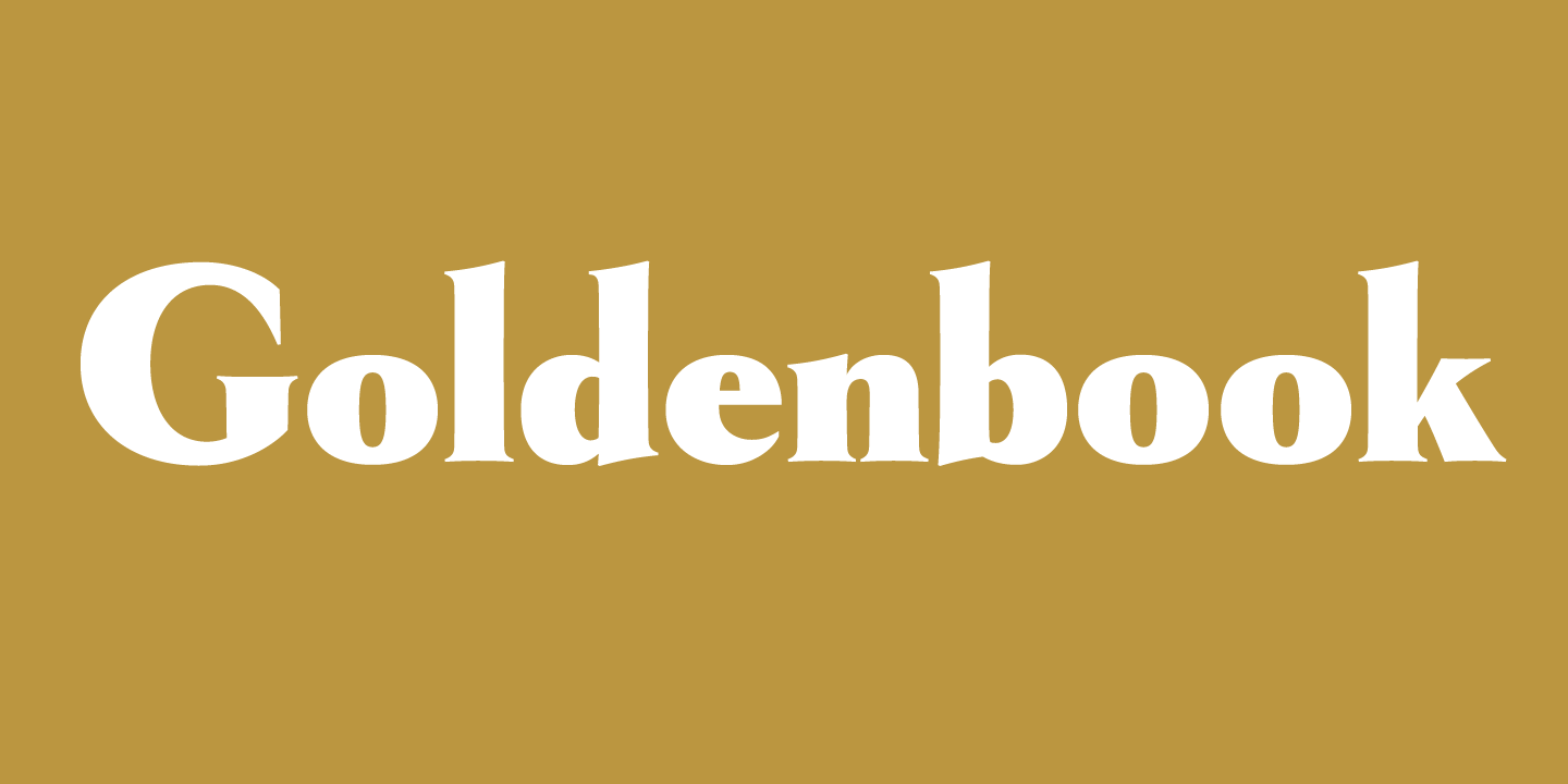 Download Goldenbook font (typeface)