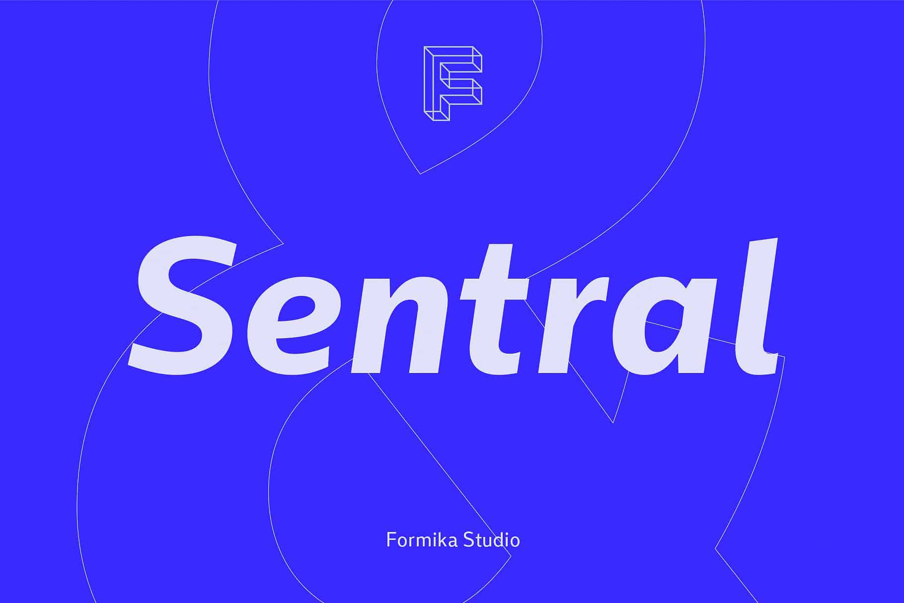 Download Sentral font (typeface)