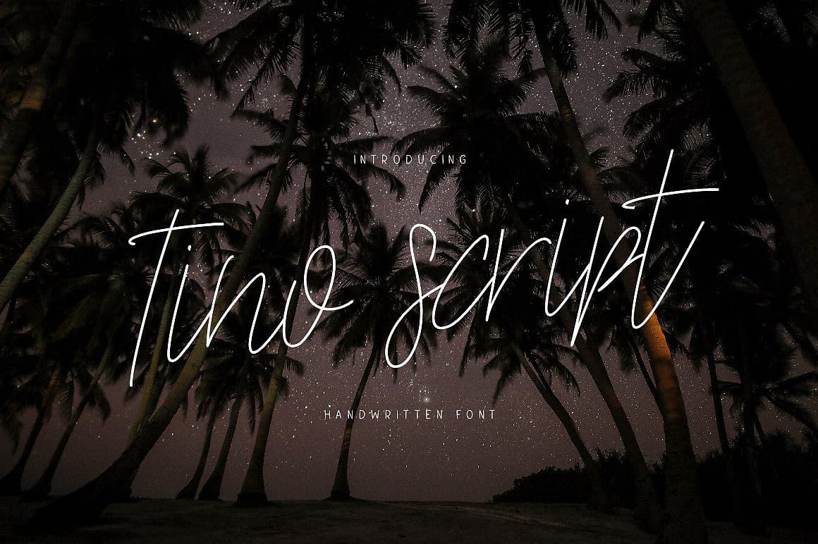 Download Tino Script font (typeface)