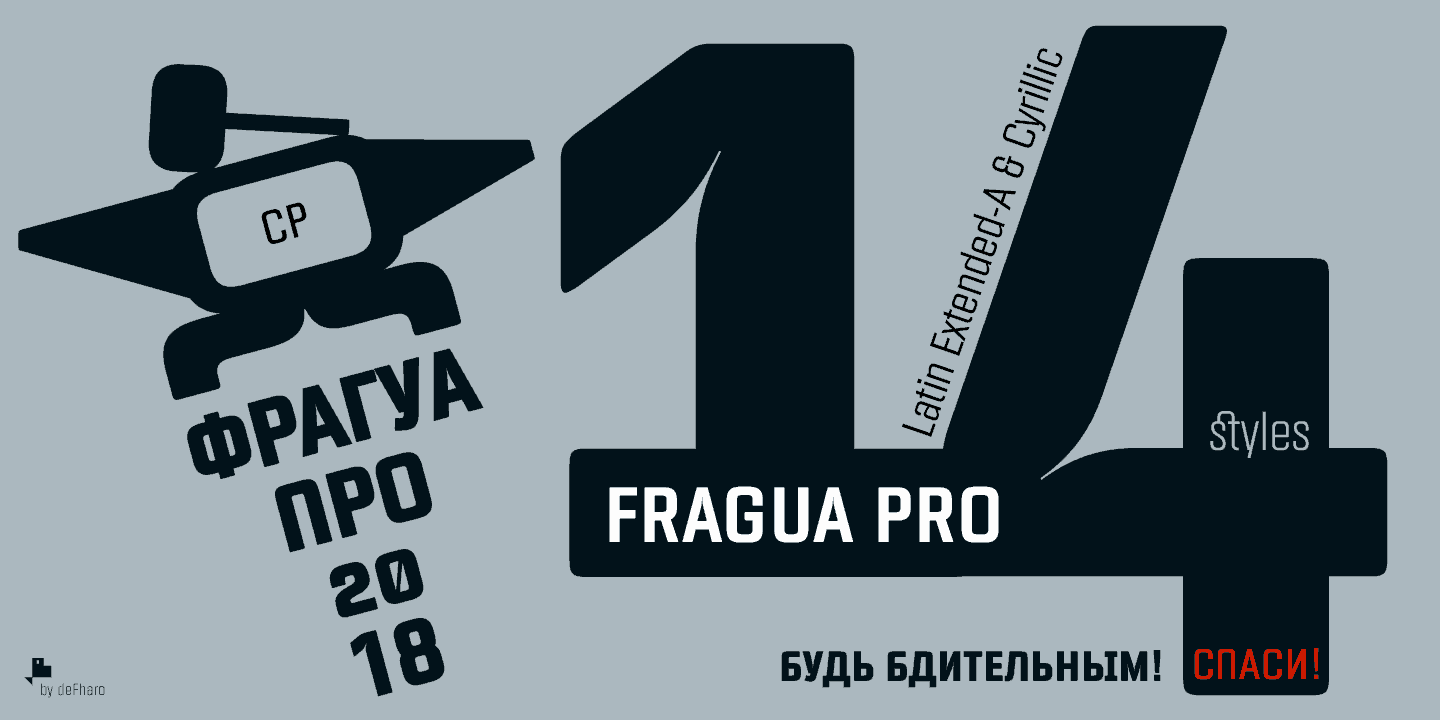 Download Fragua Pro font (typeface)