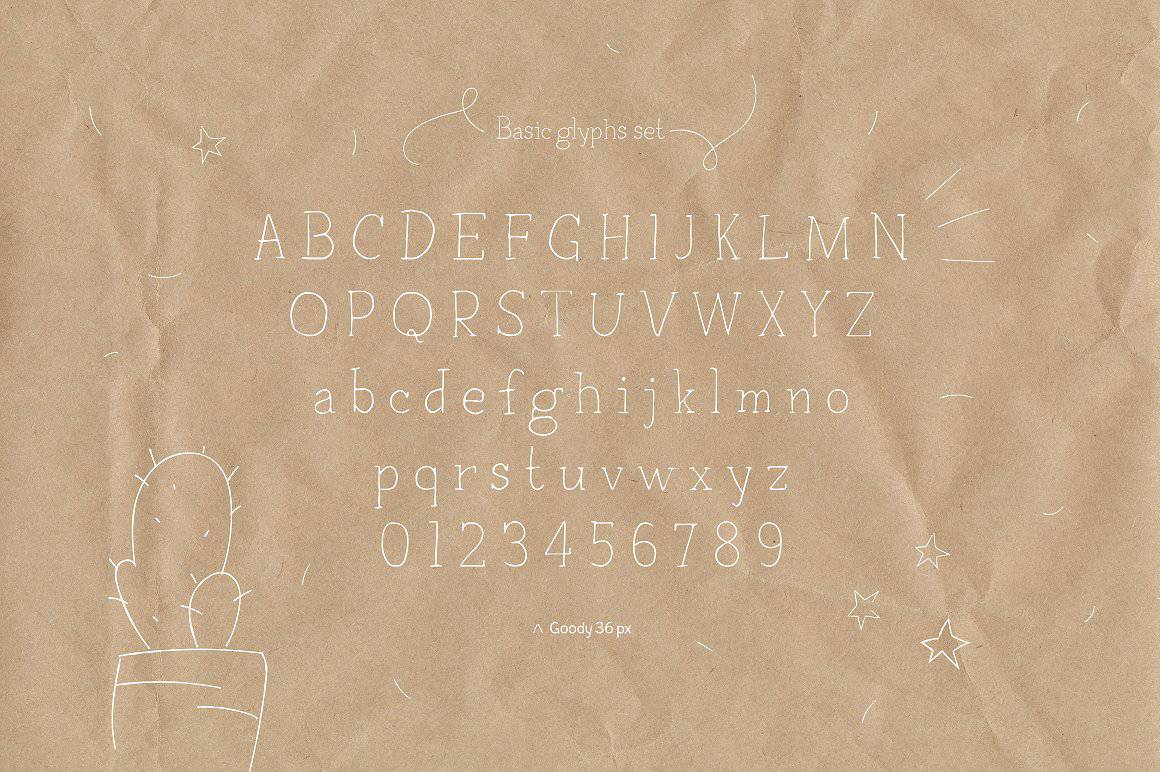 Download Goody typeface font (typeface)