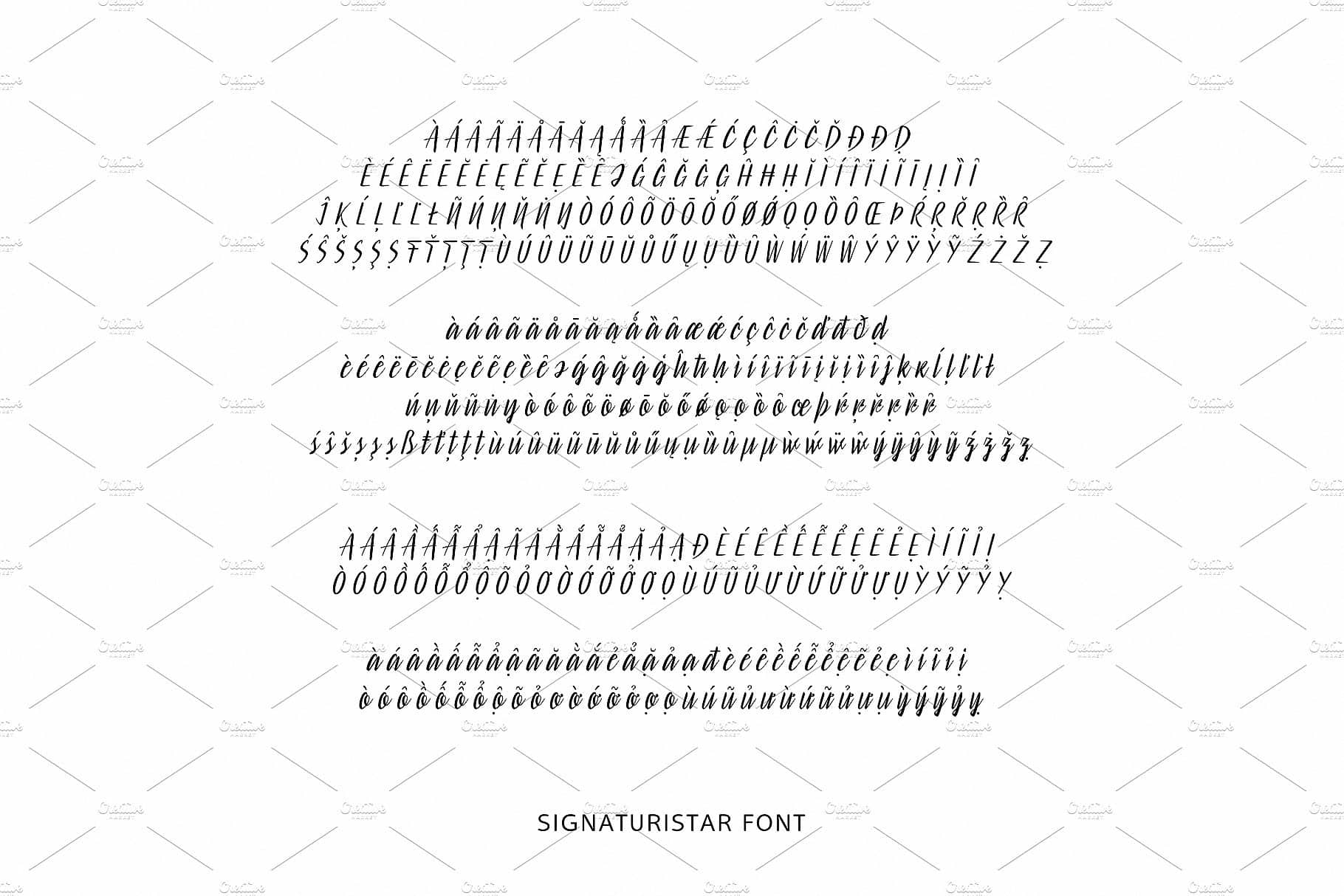 Signaturistar Font Free Download Allbestfonts Com