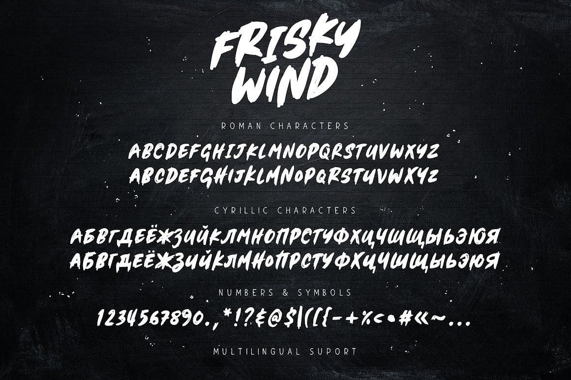 Download Frisky Wind font (typeface)