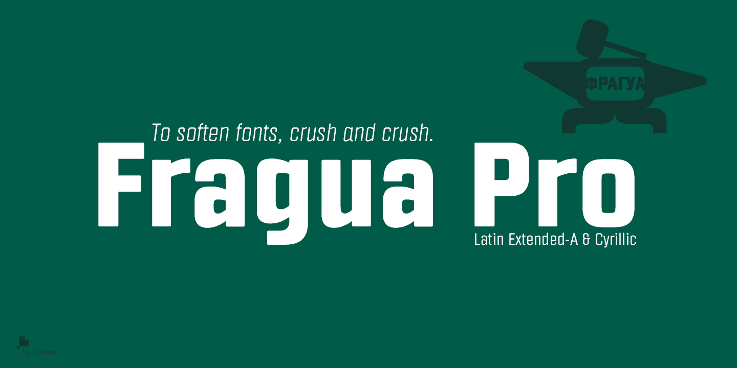 Download Fragua Pro font (typeface)