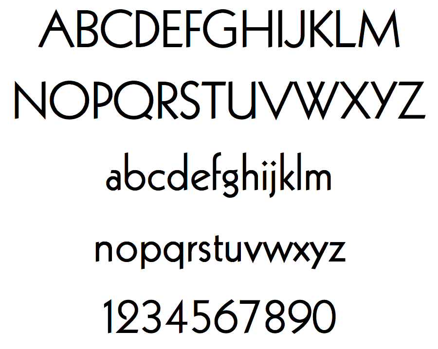 Download Kabel     [1927 - Rudolf Koch] font (typeface)
