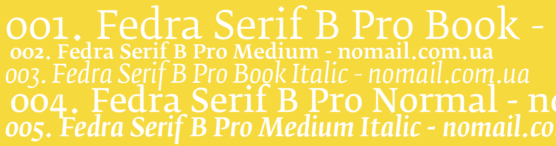 Download Fedra     [2002 - Peter Bil'ak] font (typeface)