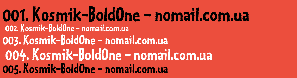 Download Kosmik     [1993 - Letterror] font (typeface)