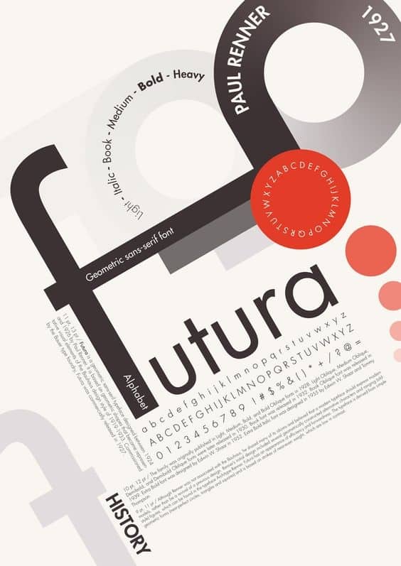 Download Futura     [1927 - Paul Renner] font (typeface)