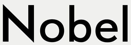 Download Nobel     [1929 - Sjoerd de Roos] font (typeface)