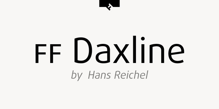Download Dax     [1995 - Hans Reichel] font (typeface)
