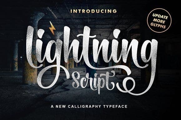 Free Download Lightning Script Fonts Collection