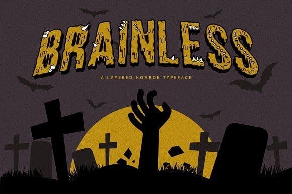 Download Brainless font (typeface)