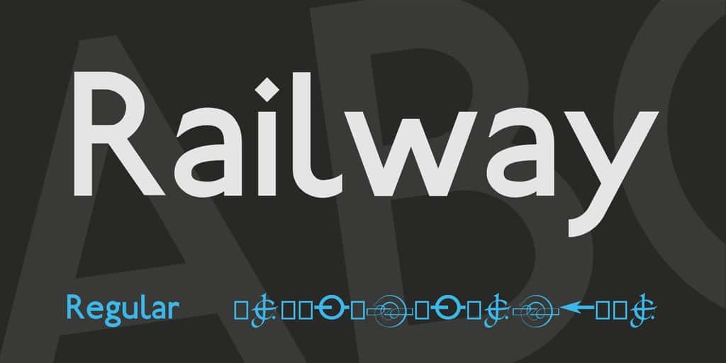 Download Railway font (typeface)