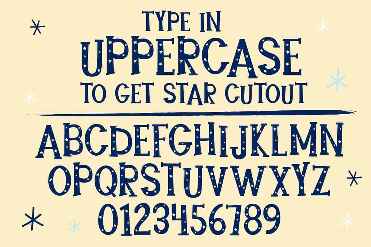 Download Starbright font (typeface)
