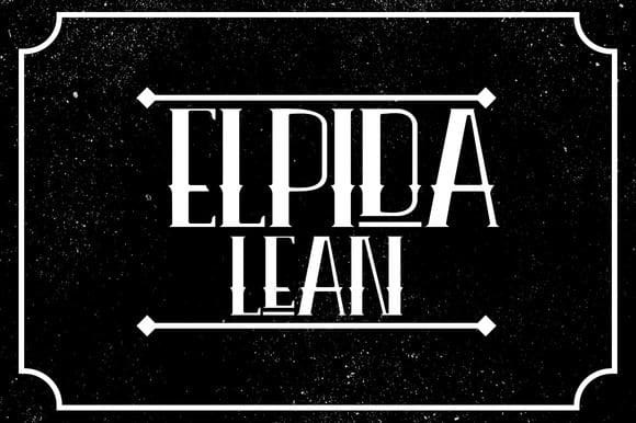 Download ELPIDALEAN font (typeface)