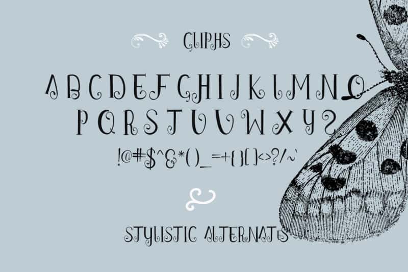 Download Vintageos Vain font (typeface)