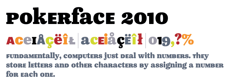Download Pokerface font (typeface)