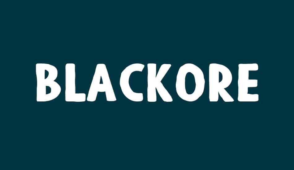 Download Blackore font (typeface)