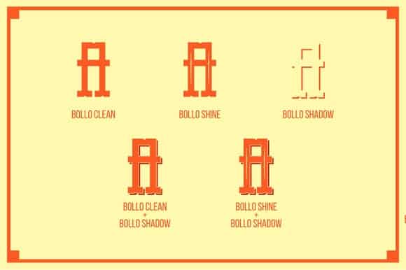Download Bollo font (typeface)