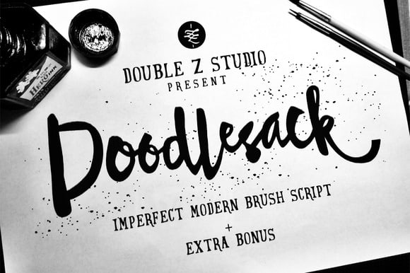 Download Doodlesack font (typeface)