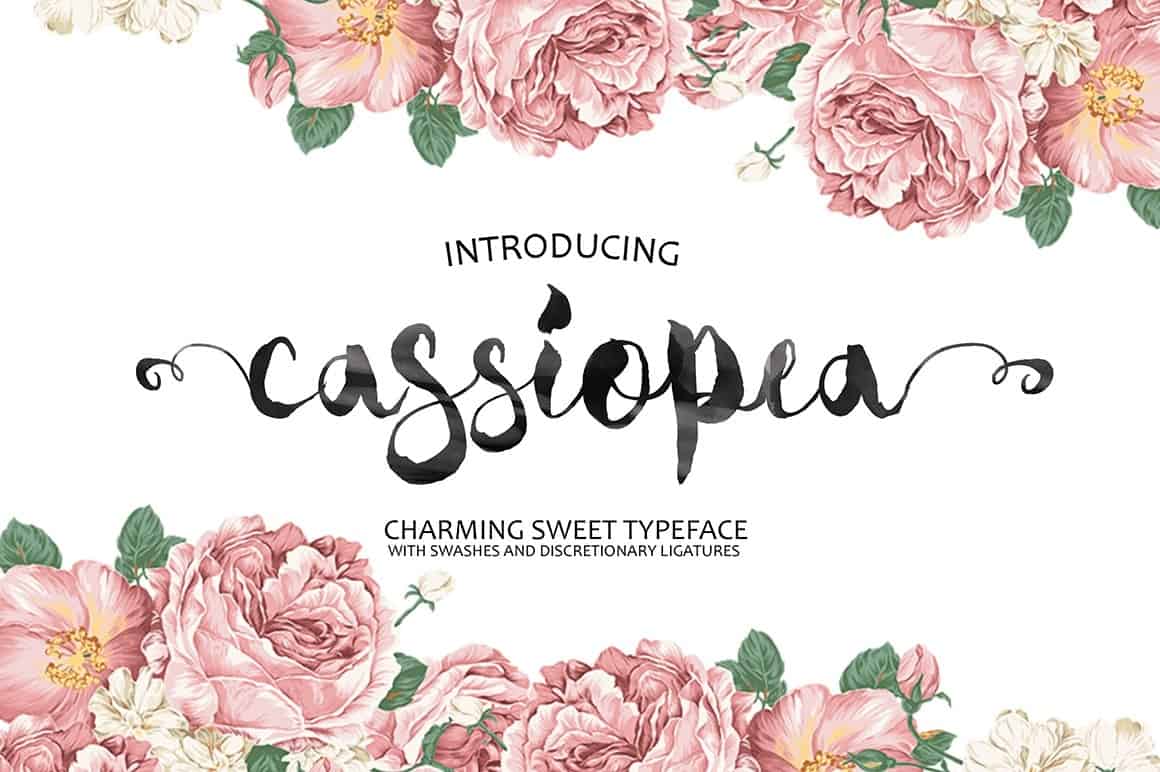 Download Cassiopea font (typeface)