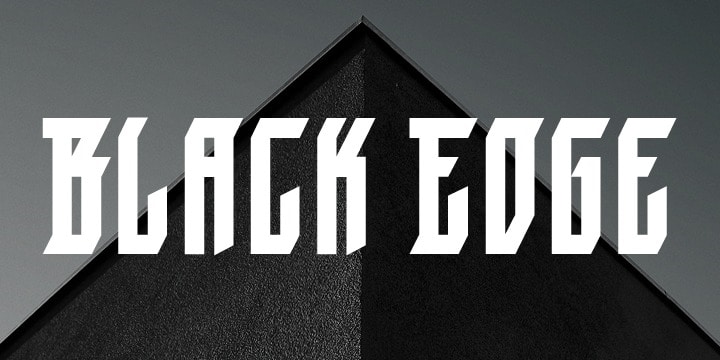 Download Blackedge font (typeface)