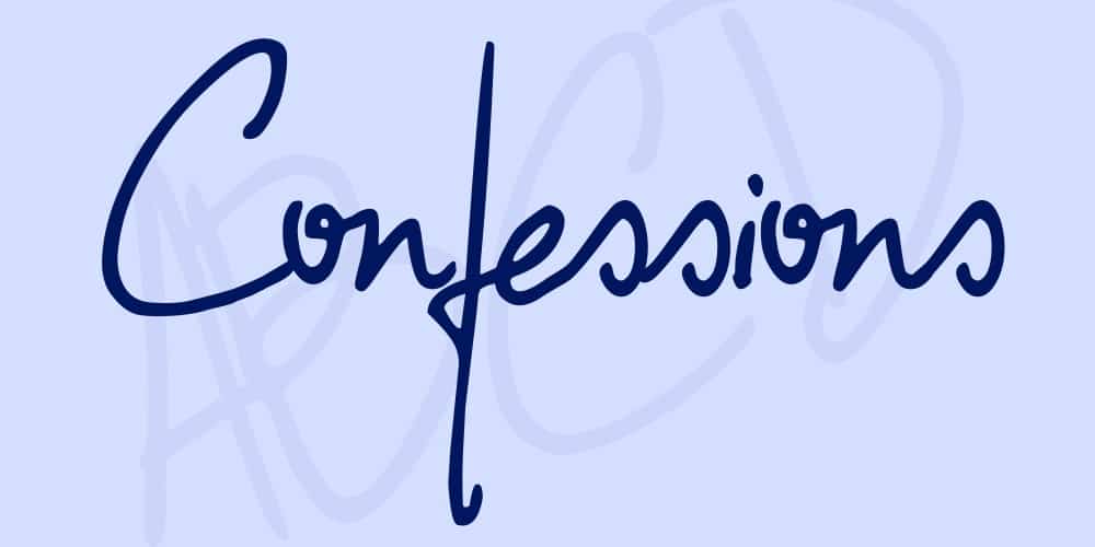 Download Confessions font (typeface)
