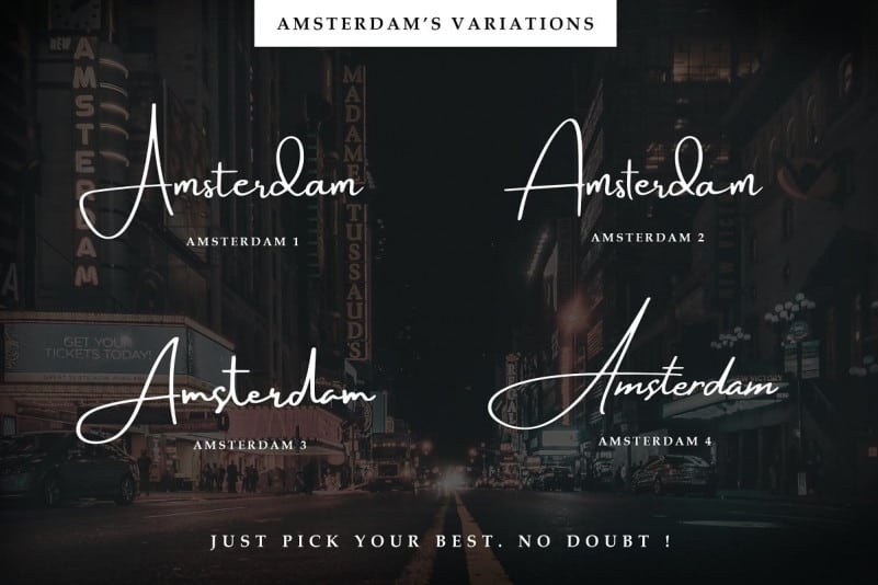 Download Amsterday font (typeface)