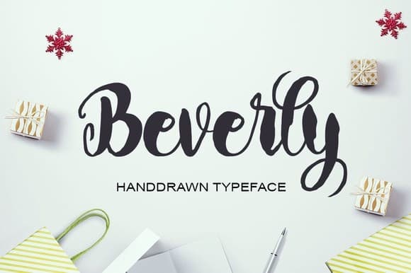 Download Beverly font (typeface)