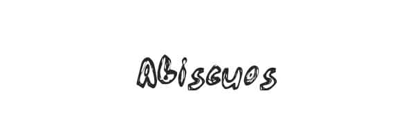 Download Abiscuos-Regular font (typeface)