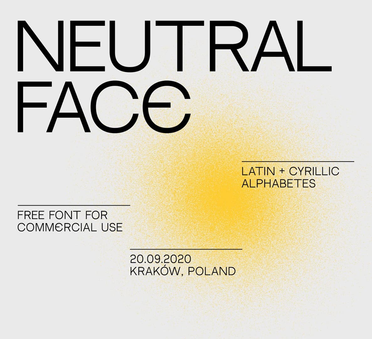 Download Neutral Face font (typeface)