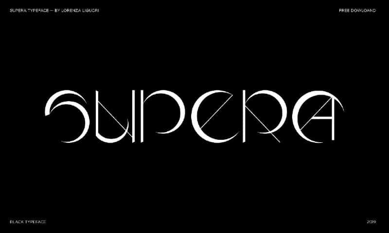 Download SUPERA font (typeface)