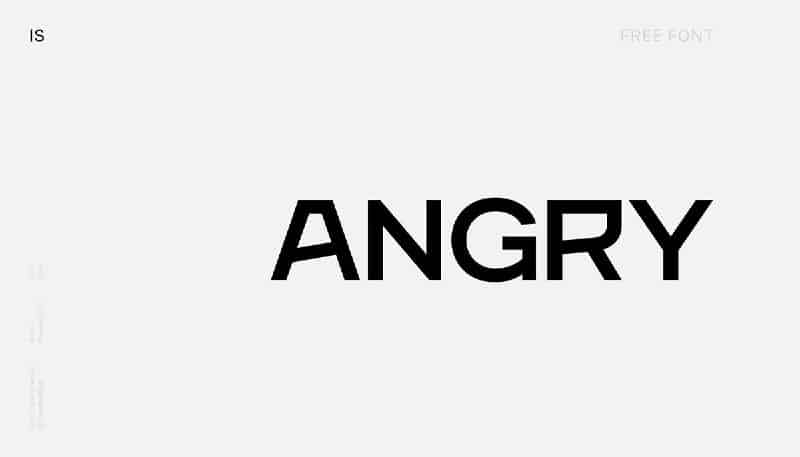 Download Angry font (typeface)