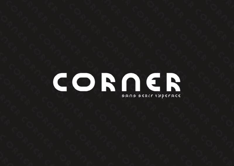 Download Corner font (typeface)