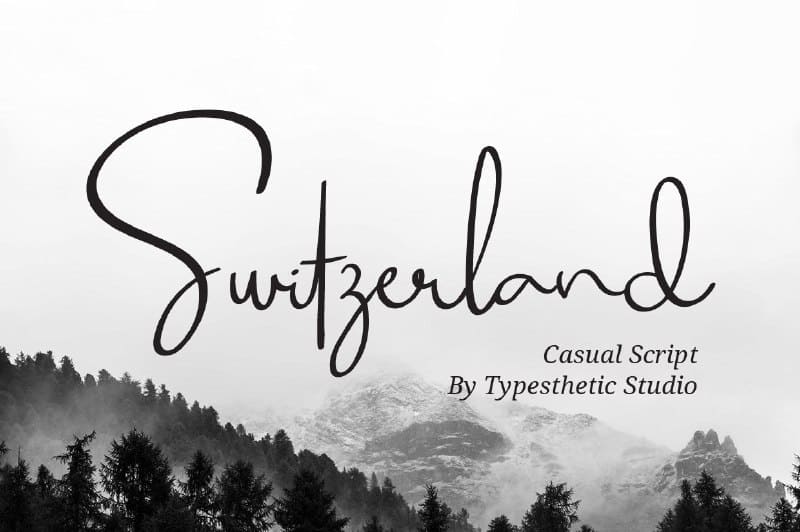 Download Switzerland font (typeface)