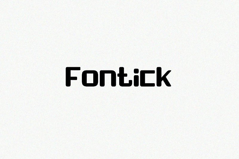 Download Fontick font (typeface)