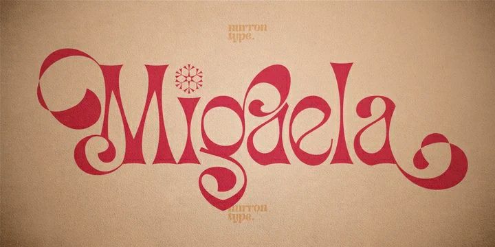 Download Migaela font (typeface)