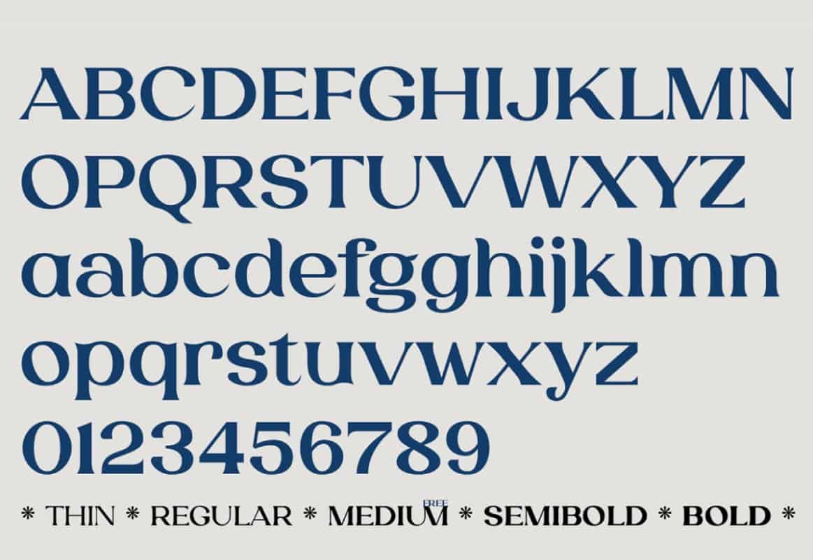 Download Laviossa font (typeface)