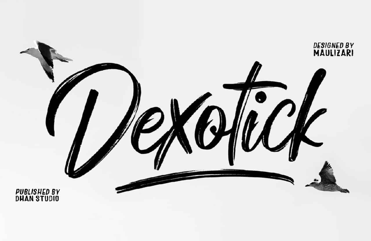 Download Dexotick font (typeface)