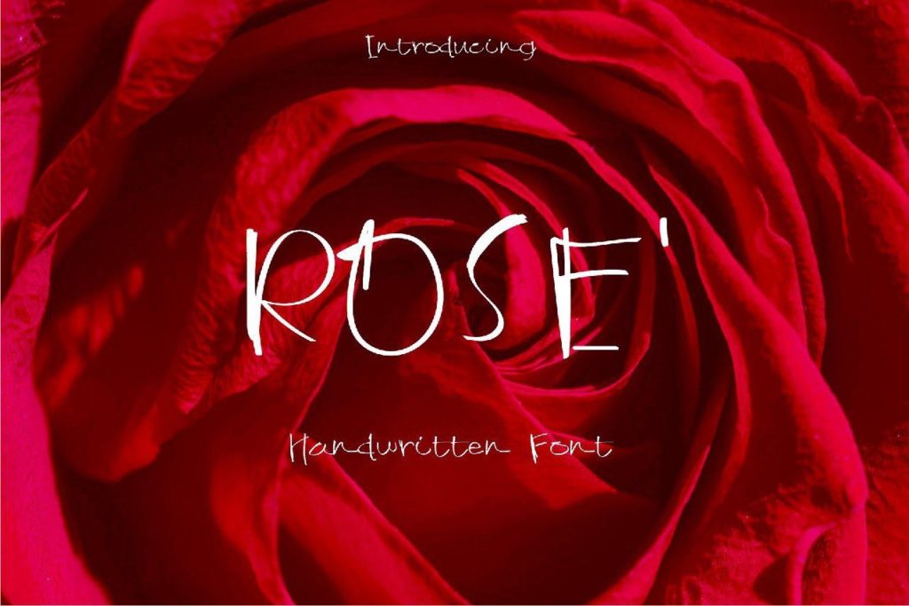 Rose font free download • AllBestFonts.com