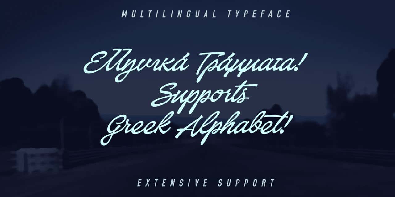 Download Baystar Script font (typeface)