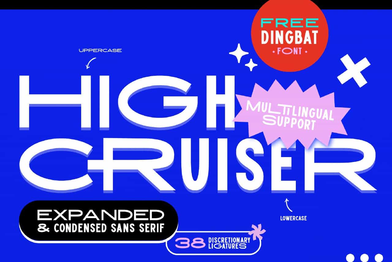 Download High Cruiser font (typeface)