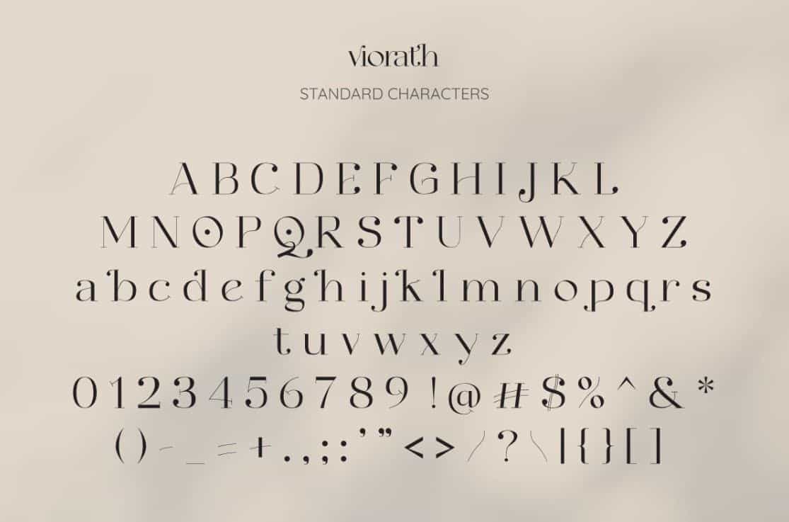 Download Viorath font (typeface)