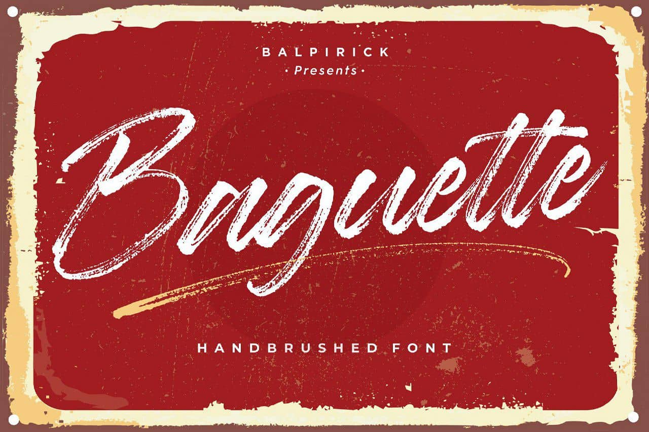 Download Baguette font (typeface)